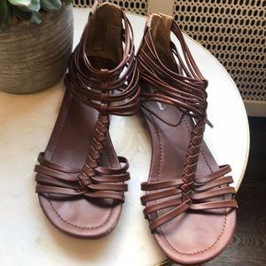 EUC Michael Antonio Strappy Flat Sandals